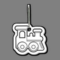Zippy Clip & Toy Train Engine Outline Clip Tag (Side View)